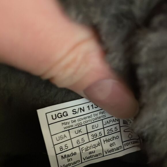 UGG Ashton Addie Boots Black US Women Size 8.5/UK 6.5/EU 39.5 - Picture 12 of 14